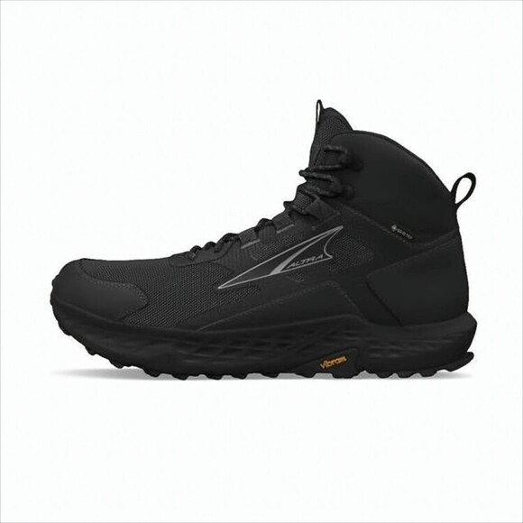 Altra High-Top Black Sneakers With Textured Mesh Upper - NWT